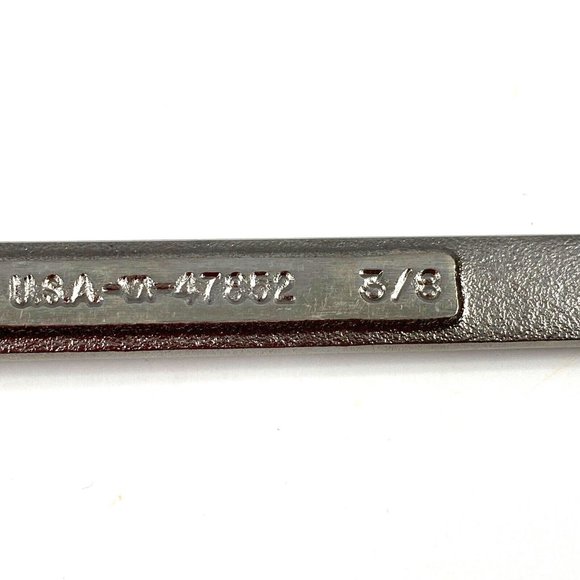 Genuine Craftsman VA 47852 3/8" 12 Point Combination Speed Wrench USA Vintage - Picture 5 of 6